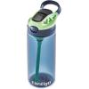 imageContigo Aubrey Kids Water Bottle with Silicone Straw and Spill Proof Lid 14oz 2Pack Whales ampamp Dragon Blue ampamp GreenBlueberry