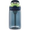 imageContigo Aubrey Kids Water Bottle with Silicone Straw and Spill Proof Lid 14oz 2Pack Whales ampamp Dragon Blue ampamp GreenBlueberry