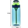 imageContigo Aubrey Kids Water Bottle with Silicone Straw and Spill Proof Lid 14oz 2Pack Whales ampamp Dragon Blue ampamp GreenBlueberry