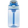 imageContigo Aubrey Kids Water Bottle with Silicone Straw and Spill Proof Lid 14oz 2Pack Whales ampamp Dragon Blue ampamp GreenCotton Candy