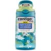 imageContigo Aubrey Kids Water Bottle with Silicone Straw and Spill Proof Lid 14oz 2Pack Whales ampamp Dragon Blue ampamp GreenDinos