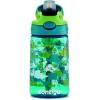 imageContigo Aubrey Kids Water Bottle with Silicone Straw and Spill Proof Lid 14oz 2Pack Whales ampamp Dragon Blue ampamp GreenDinos