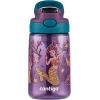 imageContigo Aubrey Kids Water Bottle with Silicone Straw and Spill Proof Lid 14oz 2Pack Whales ampamp Dragon Blue ampamp GreenPurple Mermaid