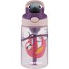 imageContigo Aubrey Kids Water Bottle with Silicone Straw and Spill Proof Lid 14oz 2Pack Whales ampamp Dragon Blue ampamp GreenSloth