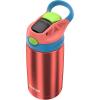 imageContigo Aubrey LeakProof SpillProof Insulated Stainless Steel Water Bottle 13 OzCoralBlue Poppy