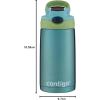 imageContigo Aubrey LeakProof SpillProof Insulated Stainless Steel Water Bottle 13 OzOcean