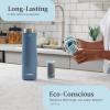 imageContigo Clybourn Chill Stainless Steel FreeFlow Filter Water Bottle with AUTOSEAL 24oz Dark IceDark Ice