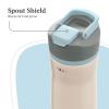imageContigo Clybourn Chill Stainless Steel FreeFlow Filter Water Bottle with AUTOSEAL 24oz Dark IceSalt