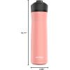 imageContigo Cortland Chill 20 VacuumInsulated Stainless Steel Water Bottle SpillProof Lid Preserves Temperature for Hours 24oz 2Pack Juniper ampamp Dragonfruit Ideal for Travel and Daily UsePink Lemonade