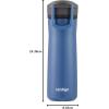 imageContigo Jackson Chill 20 Water Bottle with AUTOPOP Lid 20 oz 2PackBlue Corn