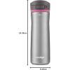 imageContigo Jackson Chill 20 Water Bottle with AUTOPOP Lid 20 oz 2PackSteelDragonfruit