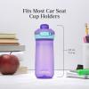 imageContigo Jessie Kids Water Bottle LeakProof Lid 14oz DishwasherSafe Fits Most Cup Holders 2Pack Blue PoppyCoral ampamp AmethystJadeBlue PoppyCoral  AmethystJade