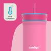 imageContigo Kids Leighton SpillProof Stainless Steel Paw Patrol Tumbler with Straw 12oz Beach Day GreenAzalea