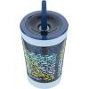 imageContigo Kids SpillProof Tumbler with Straw 14 oz 2 PackNautical Fish