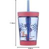 imageContigo Kids SpillProof Tumbler with Straw 14 oz 2 PackRaining Cats and Dogs