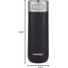 imageContigo Luxe VacuumInsulated Stainless Steel Thermal Travel Mug 16 Ounces MonacoLicorice