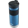 imageContigo SNAPSEAL Insulated Stainless Steel Travel Mug with Grip 16oz Blueberry Transparent Satin ampamp Gold MorelBlue Corn