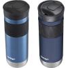 imageContigo SNAPSEAL Insulated Stainless Steel Travel Mug with Grip 16oz Blueberry Transparent Satin ampamp Gold MorelBlue CornMidnight Berry
