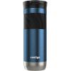 imageContigo SNAPSEAL Insulated Stainless Steel Travel Mug with Grip 16oz Blueberry Transparent Satin ampamp Gold MorelBlueberry