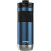 imageContigo SNAPSEAL Insulated Stainless Steel Travel Mug with Grip 16oz Blueberry Transparent Satin ampamp Gold MorelBlueberry