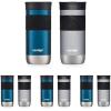 imageContigo SNAPSEAL Insulated Stainless Steel Travel Mug with Grip 16oz Blueberry Transparent Satin ampamp Gold MorelBlueberryGold Morel