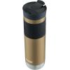 imageContigo SNAPSEAL Insulated Stainless Steel Travel Mug with Grip 16oz Blueberry Transparent Satin ampamp Gold MorelChardonnay
