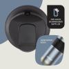 imageContigo SNAPSEAL Insulated Stainless Steel Travel Mug with Grip 16oz Blueberry Transparent Satin ampamp Gold MorelDark Ice Transparent
