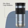 imageContigo SNAPSEAL Insulated Stainless Steel Travel Mug with Grip 16oz Blueberry Transparent Satin ampamp Gold MorelDark Ice Transparent