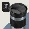 imageContigo SNAPSEAL Insulated Stainless Steel Travel Mug with Grip 16oz Blueberry Transparent Satin ampamp Gold MorelDark Ice Transparent