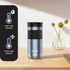 imageContigo SNAPSEAL Insulated Stainless Steel Travel Mug with Grip 16oz Blueberry Transparent Satin ampamp Gold MorelDark Ice Transparent