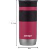 imageContigo SNAPSEAL Insulated Stainless Steel Travel Mug with Grip 16oz Blueberry Transparent Satin ampamp Gold MorelDragonfruit