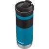 imageContigo SNAPSEAL Insulated Stainless Steel Travel Mug with Grip 16oz Blueberry Transparent Satin ampamp Gold MorelJuniper