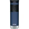 imageContigo SNAPSEAL Insulated Stainless Steel Travel Mug with Grip 16oz Blueberry Transparent Satin ampamp Gold MorelMidnight Berry