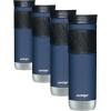 imageContigo SNAPSEAL Insulated Stainless Steel Travel Mug with Grip 16oz Blueberry Transparent Satin ampamp Gold MorelMidnight Berry