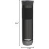 imageContigo SNAPSEAL Insulated Stainless Steel Travel Mug with Grip 16oz Blueberry Transparent Satin ampamp Gold MorelSake