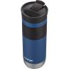 imageContigo SNAPSEAL Insulated Stainless Steel Travel Mug with Grip 16oz Blueberry Transparent Satin ampamp Gold MorelSakeBlue Corn
