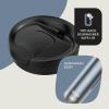 imageContigo Superior 20 Stainless Steel Travel Mug with Handle with SNAPSEAL Lid 20ozDark Ice