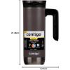 imageContigo Superior 20 Stainless Steel Travel Mug with Handle with SNAPSEAL Lid 20ozSake