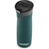imageContigo West Loop Stainless Steel VacuumInsulated Travel Mug with SpillProof Lid 16oz 2Pack Very Berry ampamp Steel Colors Keeps Hot to 5h ampamp Cold to 12hChard
