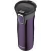 imageContigo West Loop Stainless Steel VacuumInsulated Travel Mug with SpillProof Lid 16oz 2Pack Very Berry ampamp Steel Colors Keeps Hot to 5h ampamp Cold to 12hViolet