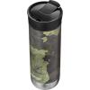 imageHuron VacuumInsulated Stainless Steel Travel Mug 16oz Licorice  LeakProof Lid for HotCold Beverages Fits Most Cup Holdersand BrewersCamo
