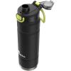 imagebubba Trailblazer Insulated Stainless Steel Water Bottle with Straw Lid 40oz Limelight Powder CoatLicorice
