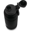 imagebubba Trailblazer Insulated Stainless Steel Water Bottle with Straw Lid 40oz Limelight Powder CoatLicorice