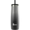 imageBubba Radiant Stainless Steel PushButton Chug Lid 24oz Water Bottle Medium Rubberized ScubaLicorice Crystal Ombre