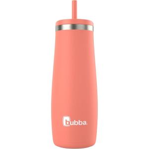 imageBubba Radiant Stainless Steel PushButton Chug Lid 24oz Water Bottle Medium Rubberized ScubaRubberized Coral