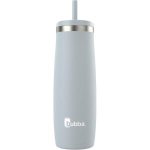 imageBubba Radiant Stainless Steel PushButton Chug Lid 24oz Water Bottle Medium Rubberized ScubaRubberized Licorice Rubberized Scuba