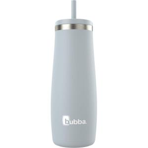 imageBubba Radiant Stainless Steel PushButton Chug Lid 24oz Water Bottle Medium Rubberized ScubaRubberized Light Stone