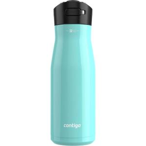 imageContigo 24oz Leakproof Stainless Steel Water Bottle with Straw ampamp Handle Dual Insulated for Cold ampamp Hot Drinks Pack of 2Jade Vine