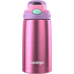 imageContigo Aubrey LeakProof SpillProof Insulated Stainless Steel Water Bottle 13 OzAzaleaPansy