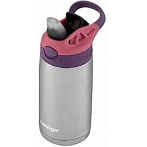 imageContigo Aubrey LeakProof SpillProof Insulated Stainless Steel Water Bottle 13 OzEggplantPunch